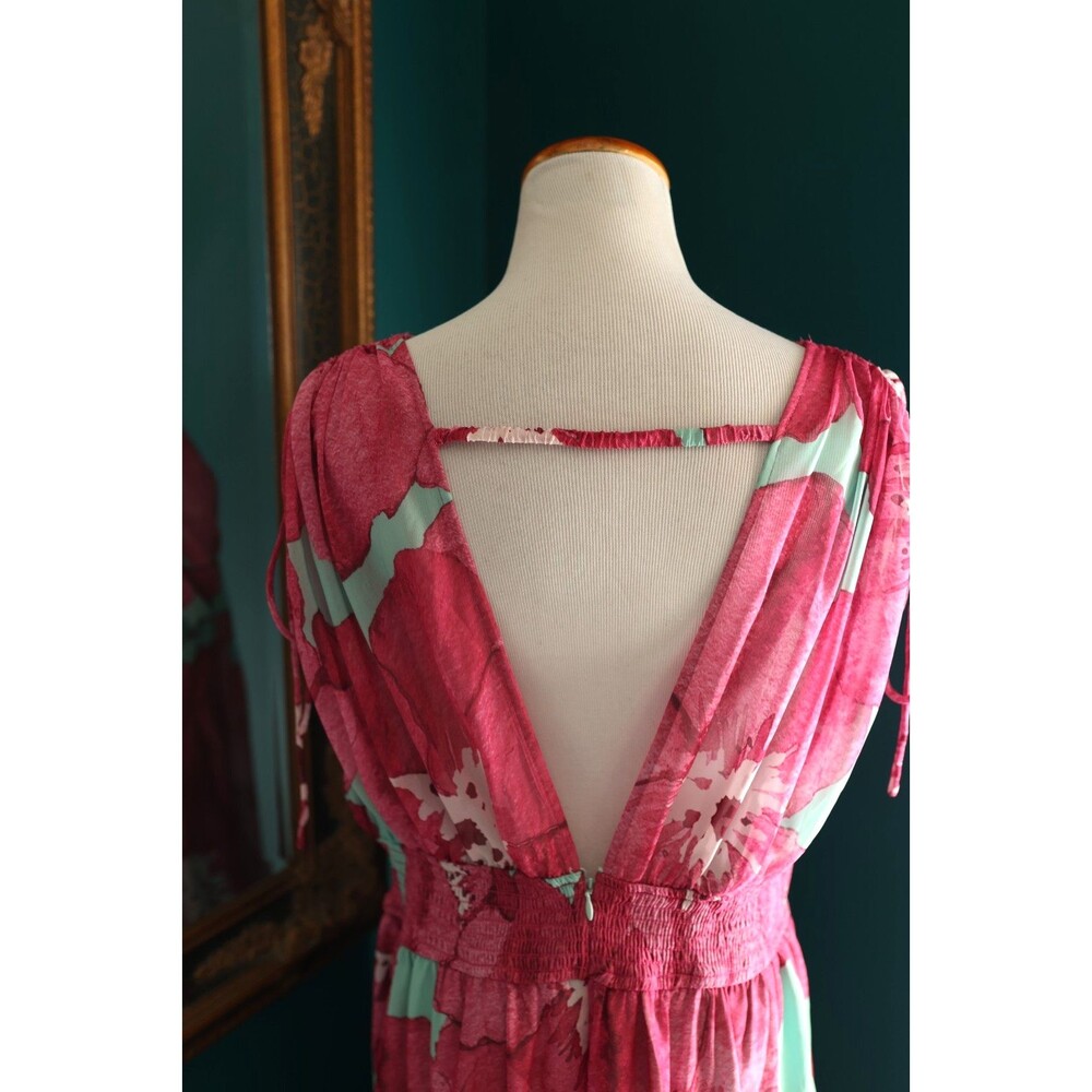 NWT Anthropologie Hutch Yael Sleeveless Maxi Dress Colorful Floral Boho XL - Picture 11 of 16